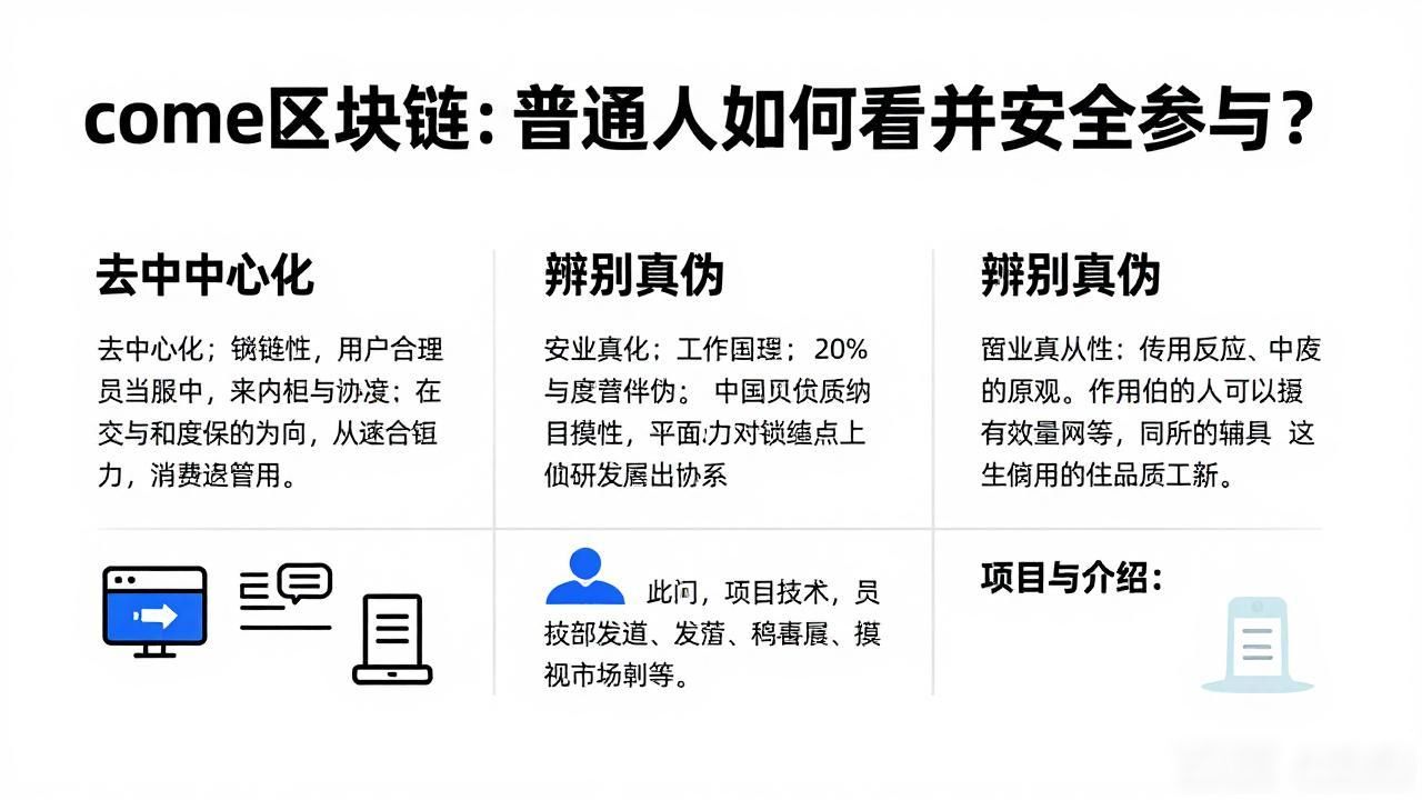 come区块链_come区块链去中心化项目辨别_come区块链应用场景分析