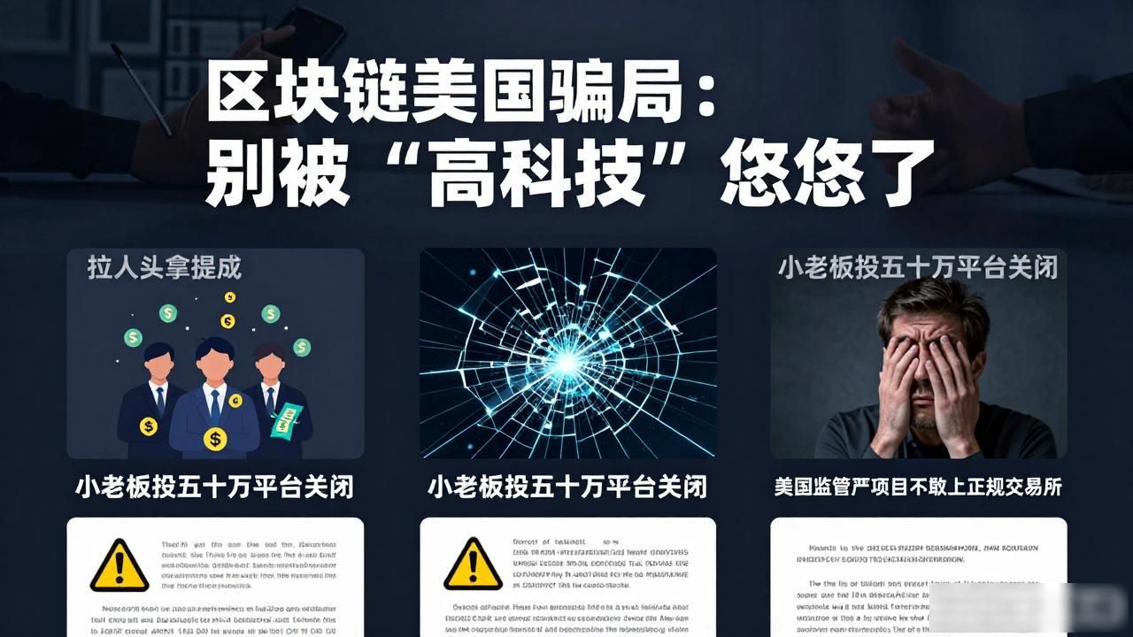 区块链庞氏骗局_区块链项目拉人头模式_区块链美国骗局揭秘