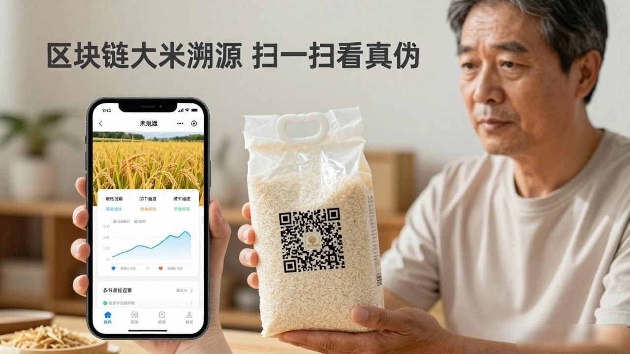 区块链加大米溯源_大米全程上链存证_五常大米区块链溯源