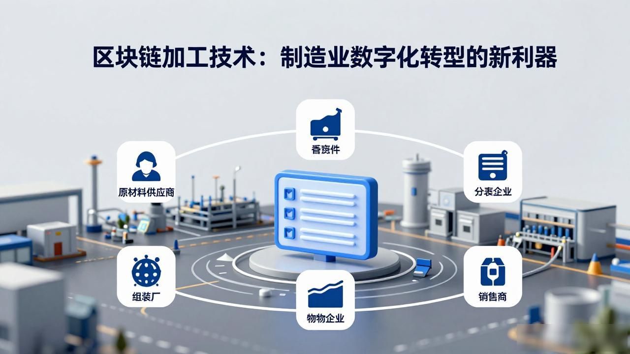 区块链加工技术_制造业供应链协同_区块链加工技术