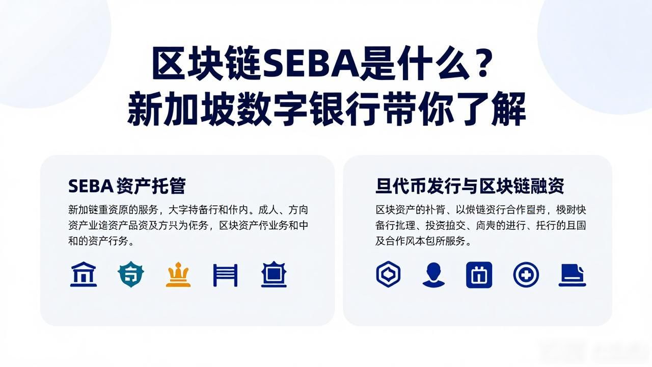 SEBA银行 新加坡数字银行 加密资产合规服务_区块链seba