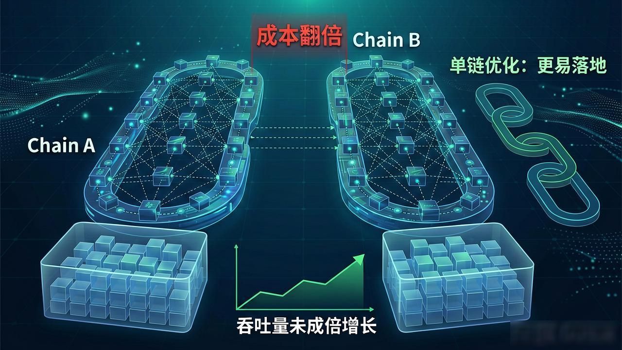 跨链通信痛点_双区块链方案_双区块链缺点