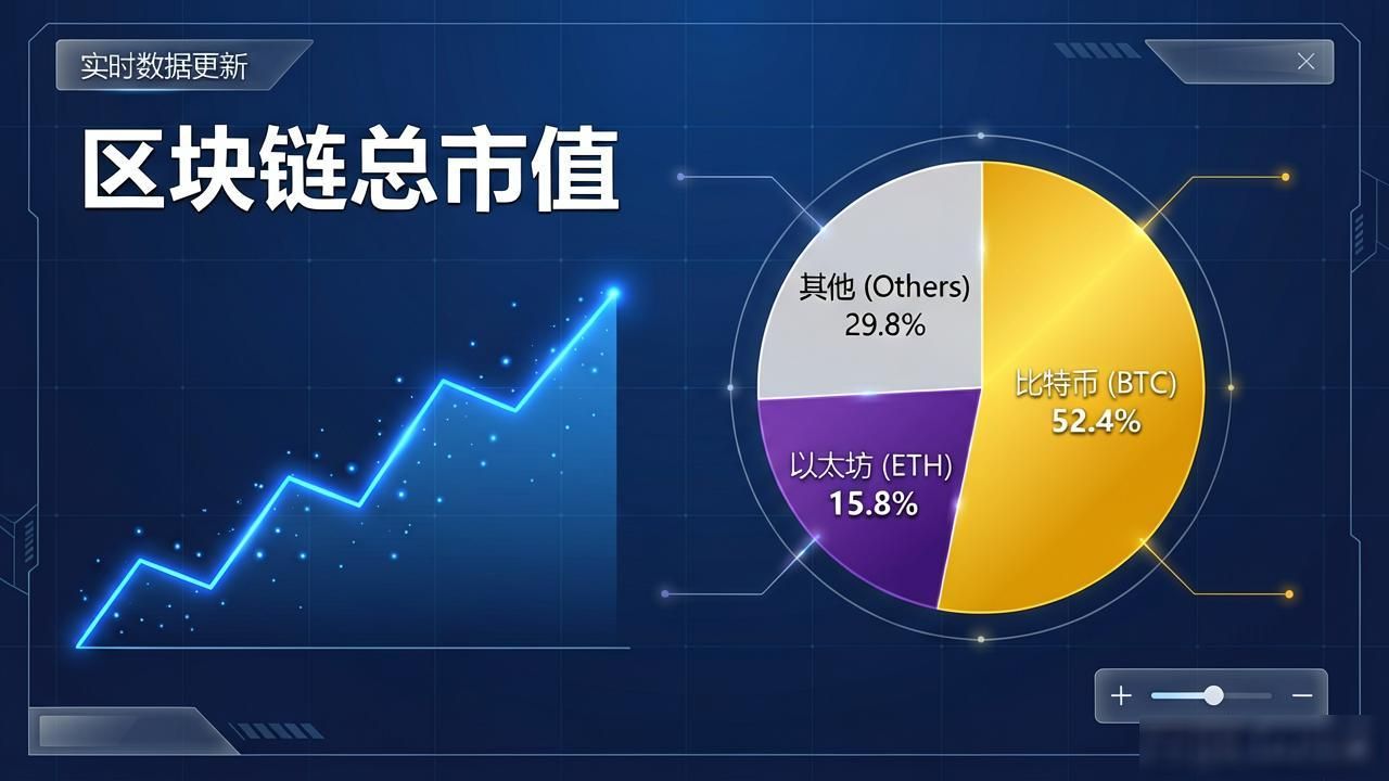 区块链总市值_区块链总市值涵盖范围 区块链总市值对加密市场的作用 区块链总市值分布情况