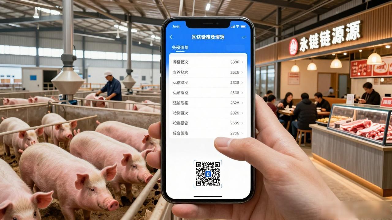 区块链猪肉全程可追溯_区块链猪肉分析_猪肉区块链溯源