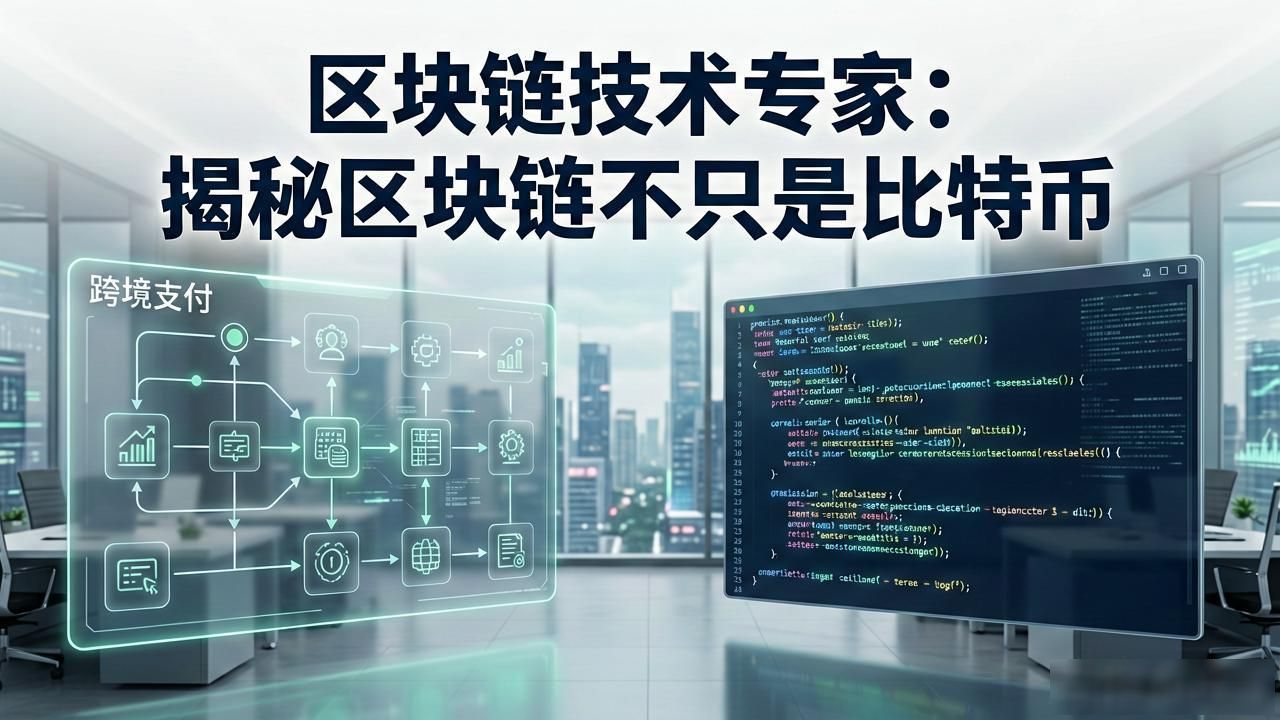 区块链技术误解_区块链技术专家:_区块链商业价值转化