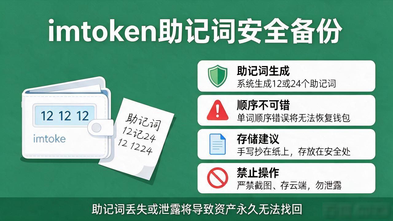 区块链imtoken怎么注册_去中心化钱包ImToken助记词正确保存方法_ImToken钱包注册详细步骤及安全注意事项
