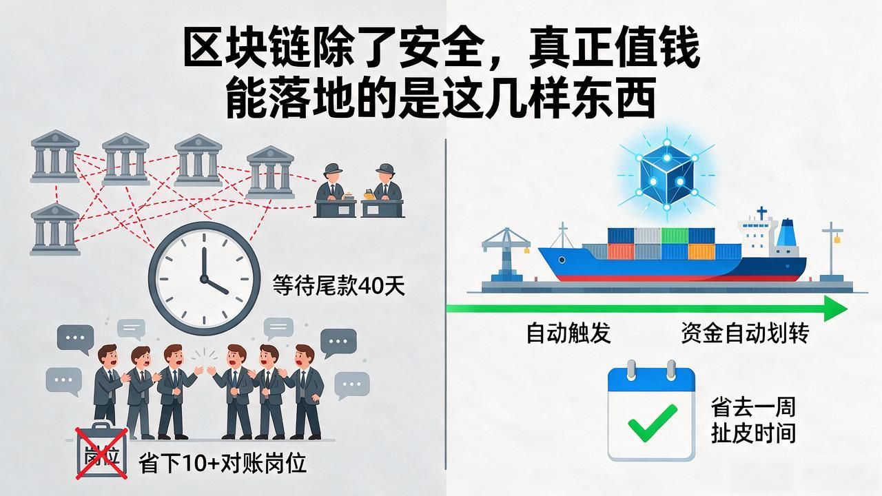 区块链除了安全_区块链供应链透明化_智能合约跨境贸易