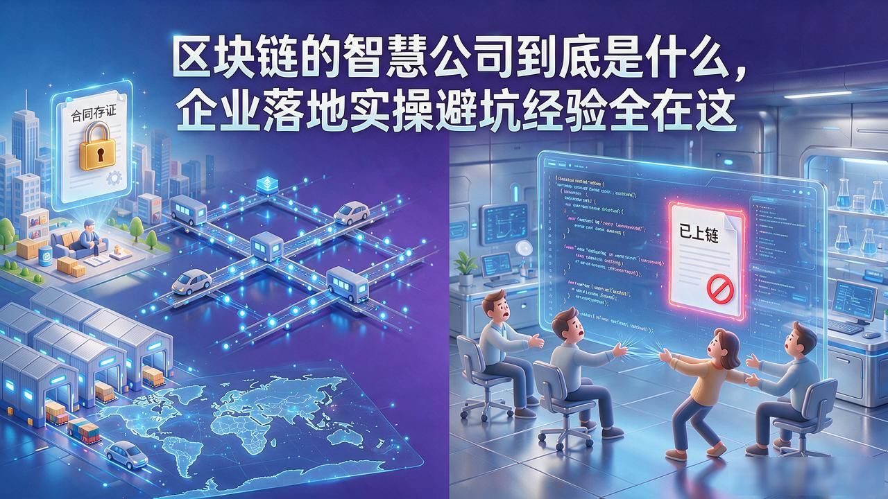 区块链的智慧公司_区块链合同管理_供应链金融上链
